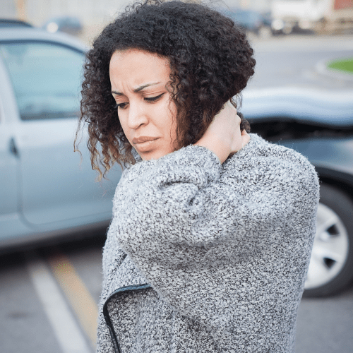 neck pain auto accident